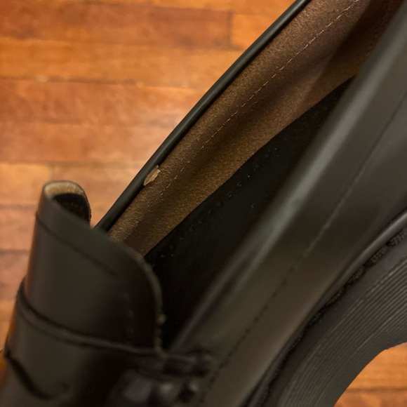 Women’s GH Bass Whitney platform Black Loafers size 8 - Picture 6 of 8